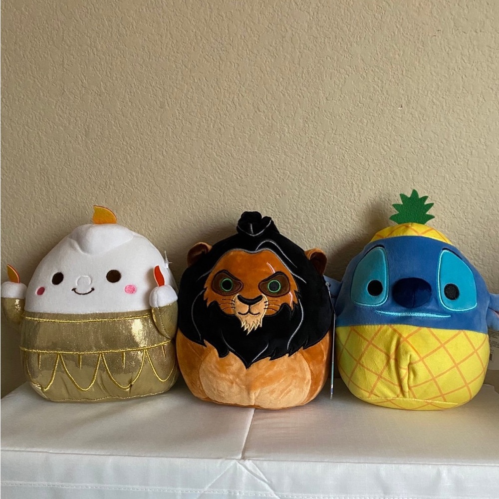 6.5” Disney Squishmallow Bundle